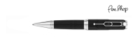 Mont Blanc Writers Limited Edition 2020 Black Precious Resin / Platinum Plated Balpennen